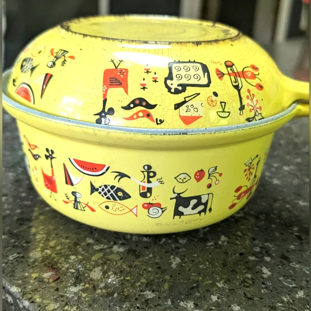 vintage 40-50's◆ロベール・ピコ/テリーヌポット descoware | Kitchen | Rare Vintage Descoware Robert Markley Pot